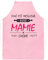 GEBETTER Tablier Cuisine Mamie Idée Cadeau“TOUT EST MEILLEUR QUAND MAMIE CUISINE” Rose Cadeau Original pour Noël Fête Grand Mère Anniversaire