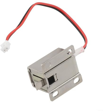 babominimer Serratura elettromagnetica per cassetti con chiusura affidabile e sicura, design compatto, serratura elettronica per cassetti (DC6V)