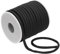 PATIKIL Flat Elastic Nylon Cord, 21.87 Yard 5 mm Stretchy Spandex Cord Fabric Elastic String for Sewing Clothing Hair Ties Drawstring DIY Crafts, Black