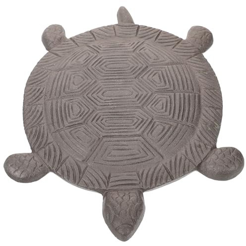 MOBUTOFU Wegsteine Dekorative Trittsteine Gartenwegsteine Für Gartenwege Kleine Steine Trittsteine Für Garten Gartendekoration Mit Eisen Schildkrötenstein Für Außenbereich