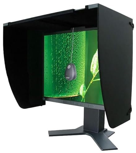 NGARY Pare-Soleil Pliable Antireflet pour Écran D'ordinateur De Bureau, Protection Solaire Intégrale, Compatible avec La Quasi-totalité des Ordinateurs De Bureau De 17 À 27 Pouces.