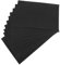 SMASOLO Papel de Lija Negro para Niños Cartulina para Manualidades 10 Piezas Material Seguro Papel para Dibujo y Arte para Actividades