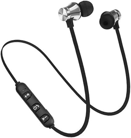 Opemg Black Earphone in-Ear Stereo Headset Earphone Wireless Bluetooth Headphone Earbud Headphones Accessories,Earbud and in-Ear Headphones