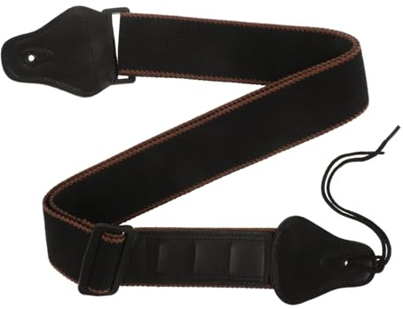 Alipis Guitar Strap Wide Comfortable Pick Holder for Electric Guitar Bass Strap Pick Holder for Playing