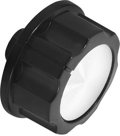 FOMIYES Universeller Timerknopf Ersatz für Airfryer und Backofen Schwarzer Abs Drehknopf mit Einfacher Installation Schnellem Start für Küche