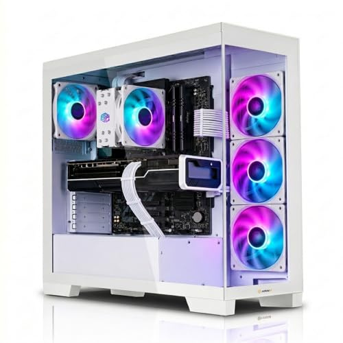 Aurum Bianco PC Gaming Ryzen 7 7800X3D • GeForce RTX5070Ti 16GB • 32GB DDR5 • 1000GB M.2 SSD • Windows 11 • WiFi • pc da gaming