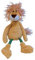 Inwolino 7745 - Schlenkerlöwe Leon, 32 cm, beige/grün, Kuscheltier, Löwe