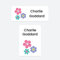 43 x No Iron Stick On Name Labels Waterproof Washable Great for Clothes, School Uniform, Equipment, Shoes and More. School, Nursery, Day Care, Hospital - Range of Designs Available (Daisy)