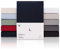 Blumtal® Premium Topper Spannbettlaken 180x200 cm Jersey - Oeko-TEX zertifiziertes Spannbettlaken Topper 180x200 Baumwolle - Spannbettlaken 180x200cm Topper/Bettlaken Topper 180x200/Topper Bezug Blau