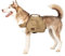 OneTigris Hunderucksack Camping Wandern Reißen Hundebackpack für M/L Größe Hunde (L, Braun)