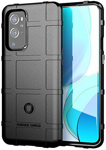 TingYR Coque pour OnePlus 9 Pro, Housse Silicone, TPU Silicone, Anti Rayure, Anti Chute, Durable, Housse Étui pour OnePlus 9 Pro Smartphone.(Noir)