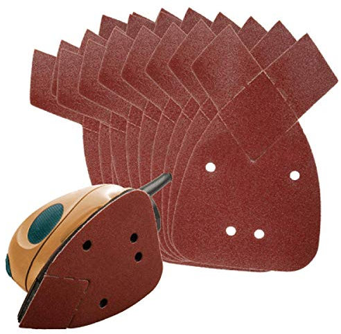 ExcInter 10 PCS 1000 Grit 4 Hole Sanding Sheets for Mouse Sanders