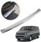 CHROMEMASTER | Ladekantenschutz Stoßstangenschutz Kompatibel mit VW T5 2003-2015; Edelstahl Poliert/Chrom; Unsere Lackschutzleiste Sichert den Heckstoßfänger vor Kratzern Und Beschädigung ab