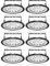 wowspeed 50W LED UFO Industrial Lamp,5000LM Hallenstrahler LED, 6000-6500K Kaltweiß LED Industrielampe,Beam Angle 120° Workshop Lighting,IP67 Wasserdicht Industrie Strahler Werkstattlampe