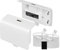 KEKUCULL Lot de 2 batteries rechargeables à charge rapide pour manette Xbox Series S/X, 1400 mAh, accessoires de charge Xbox avec sac de rangement