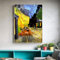 Cafe Terrace at Night Painting by Vincent Van Gogh Diamond Painting Kits for Adults Diamond Art 5D Crystal Diamonds Art with Accessories Tools, Picture DIY Art Craft for Home Decor Gift