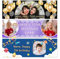 Geburtstagsbanner, Personalisiertes Geburtstagsbanner Foto, Personalisierbar Deinen Fotos und Deinen Texten, Geburtstagsbanner Dekoration Drinnen und Draußen