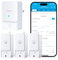 GoveeLife H5107 Lot de 3 thermomètres hygromètres extérieurs avec passerelle WiFi H5043