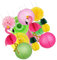 Cabilock 26 STK Papierlaterne Mit Wabenkugel Flamingo-Anzug Hawaii-Ornament Lichterketten Aus Papier Flamingo-wabe Hawaiianische Partyartikel Tropische Papierfächer Hängend Suite