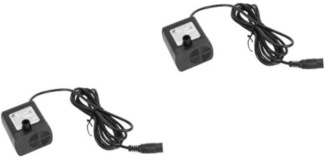 Sosoport 2 Pièces pompes pour fontaines à eau pompe immergée pour puits pompe solaire aquarium pompe à eau submersible pompe à eau pour fontaines pompes de bassin submersibles sans brosse