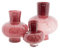 DutZ Modest Rasberry | Vase | mundgeblasenes Glas | Versch Grössen (H 27 cm D 24 cm), 1530258,1530225