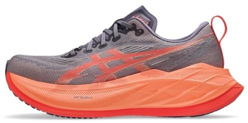 ASICS Unisex SUPERBLAST 2 Running Shoes, 6.5, Greyish Purple/Coral Reef, Greyish Purple/Coral Reef, 8 Wide Women/6.5 Men