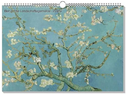 artboxONE Kalender 2026 Berühmte Landschaftsgemälde Wandkalender A3 2026 Natur