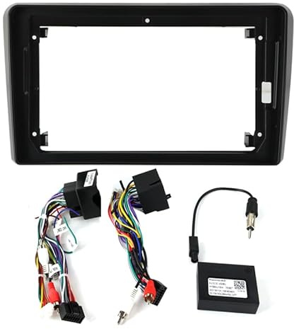 Auto-Audio-Rahmen 9-Zoll-Autoradio-Stereo-Blendenadapterrahmen/passend for Audi A3 8P 2003-2012 Android Audio-Bildschirmabdeckung Trim Canbus Decoderbox Autoradio Radioblende Doppel,Autoradio-Rahmen