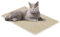 KARAT Kratzmatte für Katzen - 50 x 50 cm, Creme, Sisal Kratzteppich, Kratzpads, natürliche Sisalmatte - robust & strapazierfähig (Creme, 40 x 60 cm)