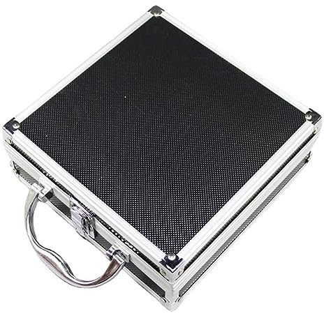 berjalan Aufbewahrungsbox aus Aluminiumlegierung für Werkzeugkastenzubehör – praktisch, kleiner Koffer aus Aluminium für Werkzeugkasten, einfach zu