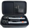 amiumuca Wireless Microphone Case Compatible with JBL Wireless Microphone，Durable Waterproof Carrying Bag with Handles & External Elastic，for Live Performances for JBL Partybox(Box Only)