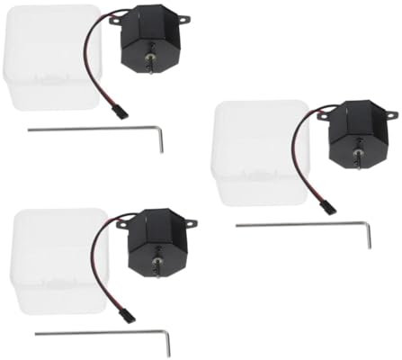 BESPORTBLE 3pcs Fireplace Fan Accessories Electric Fireplaces Air Blower Flue Pipe Stove Fan Furnace Blower Oscillating Stove Fan Universal Fireplace Fan Generator Mr Heater Fan