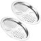 ULTECHNOVO 2 Piezas Rallador Inoxidable para Verduras y Queso Cortadora de Patatas de Limpiar Utensilio de Cocina