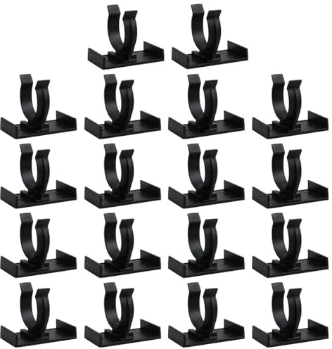 18 Black Baseboard Brackets, Adjustable Base Snaps, Cabinet Accessories, Furniture Parts Replacement.
