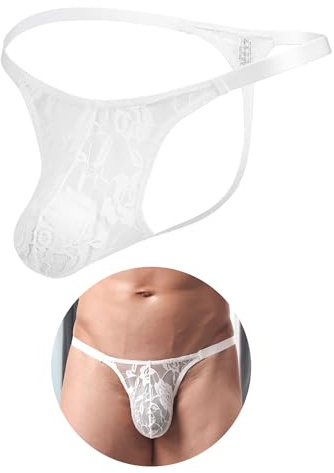 ohyeahlady String Ficelle Homme Sexy Hot Slip Tanga Chic sans Couture | Slip Chic Poche,Tanga Hot,Grande Taille,Mini Slip Taille Basse,Mini String De Bain,Tenu Hot,Sous Vetement,Sissy,Thong,Gay