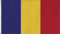 normani Fahne mit Zwei Metallösen zur Befestigung - Größe 90 x 150 cm Farbe Rumänien
