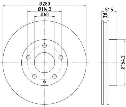Textar 92267503 Bremsscheibe (Menge: 2 Stk, Paar)