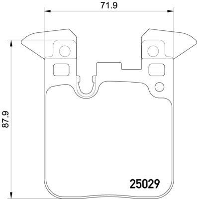 TMD Friction Services 2502901 Brake Pad Set, disc brake
