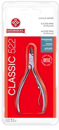 Alicate para Cutícula 522C (Pince à cuticules en acier inoxydable) - MUNDIAL