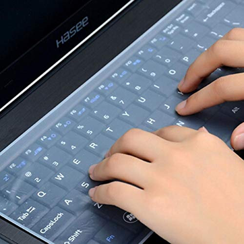 Universal-silikon-Tastatur-schutzfolie Für Laptops, wasserdichte Staubdichte Laptop-Tastatur Schutz, 15.6inch
