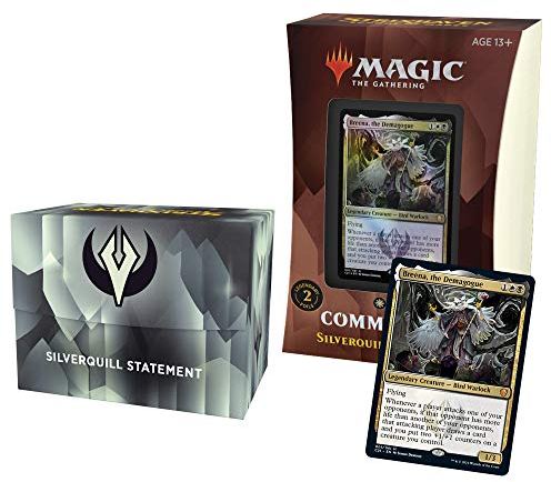 Magic The Gathering Strixhaven Commander Deck Silverquill Statement (Black-White)