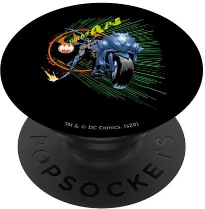 Batman Batcycle PopSockets PopGrip Intercambiabile