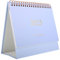 STOBOK 2023.07-2024.12 Desktop Kalender Mini Aufstehen Desktop Jahr Kalender Tabelle Papier Kalender Täglichen Scheduler Monatliche Seiten Staffelei Kalender (Lila)