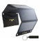 NITECORE FSP30 30W Foldable Solar Charger, PD 18W USB-C Portable Fast Charging, 3 USB Ports, 4 Panel for Outdoor Camping Hiking Compatible with Phone Tablet