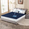 mafudoxi Wasserdichter Matratzenschoner 140x200cm, Atmungsaktive Matratzenauflage, Mikrofaser Matratzenbezug, Wasserfeste Matratzenschutz Inkontinenzunterlage Waschbar - Navy