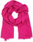 Leslii Bambus Schal Uni (magenta)