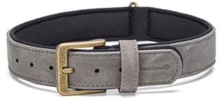 Beeztees Balacron Ax - Hundehalsband - Kunstleder - Grau - 47-57 cm x 30