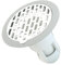 MagiDeal Grilles pour Bonde De Baignoire, Crépine De Vidange, Siphon De Sol Anti-Odeur pour Tuyaux De 37-75 Mm, Passoire à Cheveux Ronde Réutilisable, égouttoir De Sol De Douche, Blanche