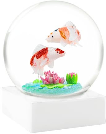 CoolSnowGlobes Koi Schneekugel