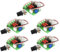 CAM2 Regolatore di velocità del motore, 5 pezzi, AC 50-220 V, 2000 W, SCR, regolatore di tensione elettrico, temperatura e motore, regolatore di velocità della luce, dimmer con alta affidabilità